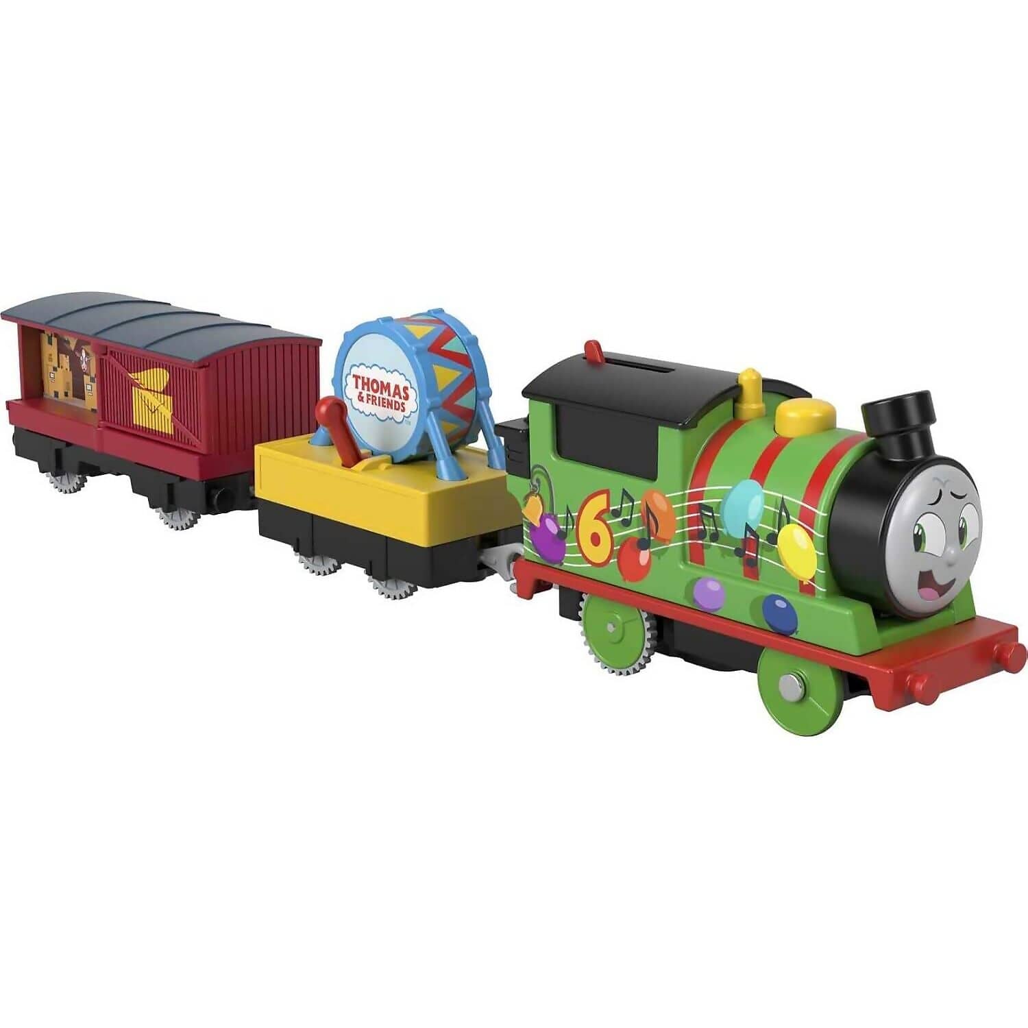 Fisher-Price - Thomas & Friends Motorized Greatest Moments Engine Party Train Percy - Mattel - Image 2