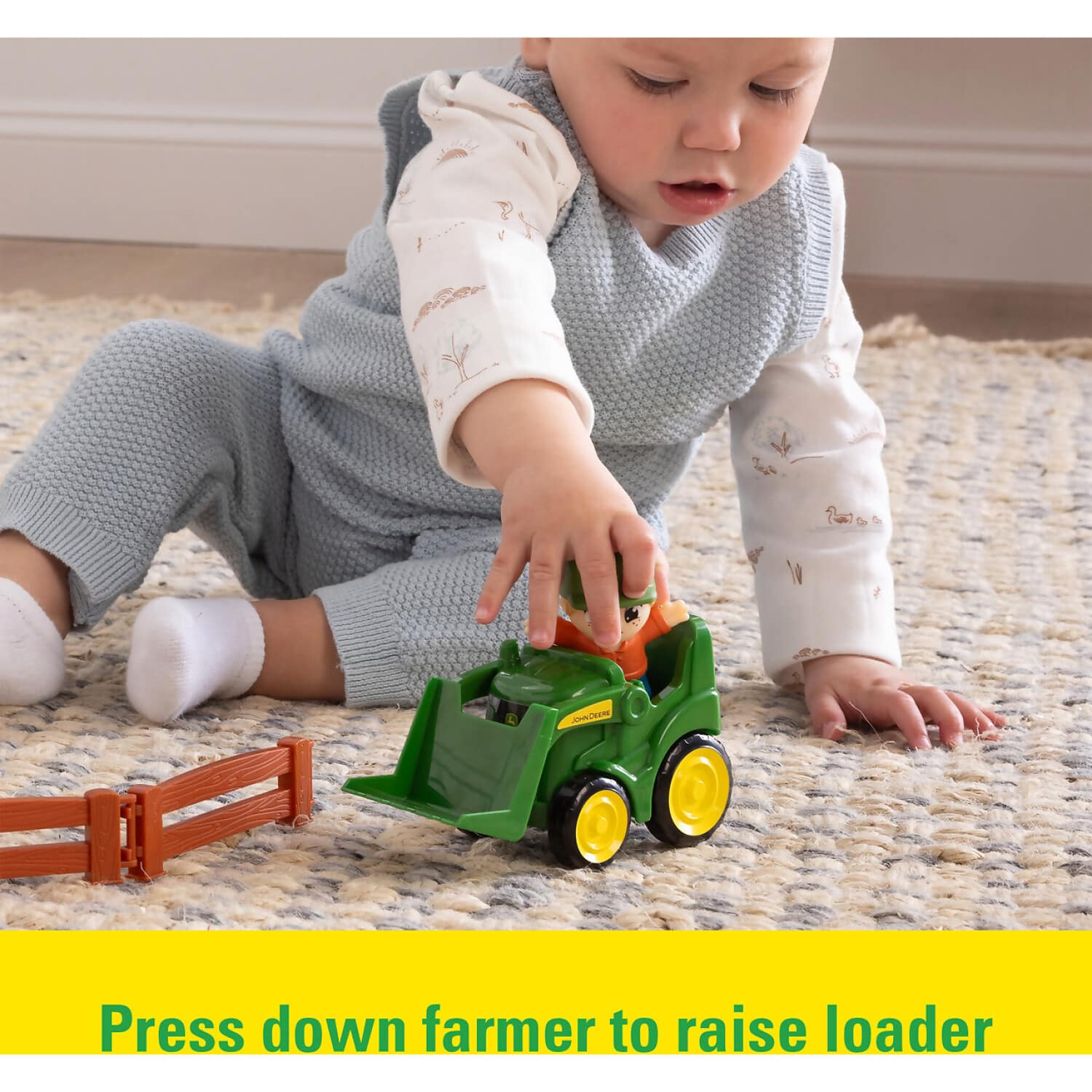 John Deere - The Cows Are Out Farm Toy Playset - Image 5
