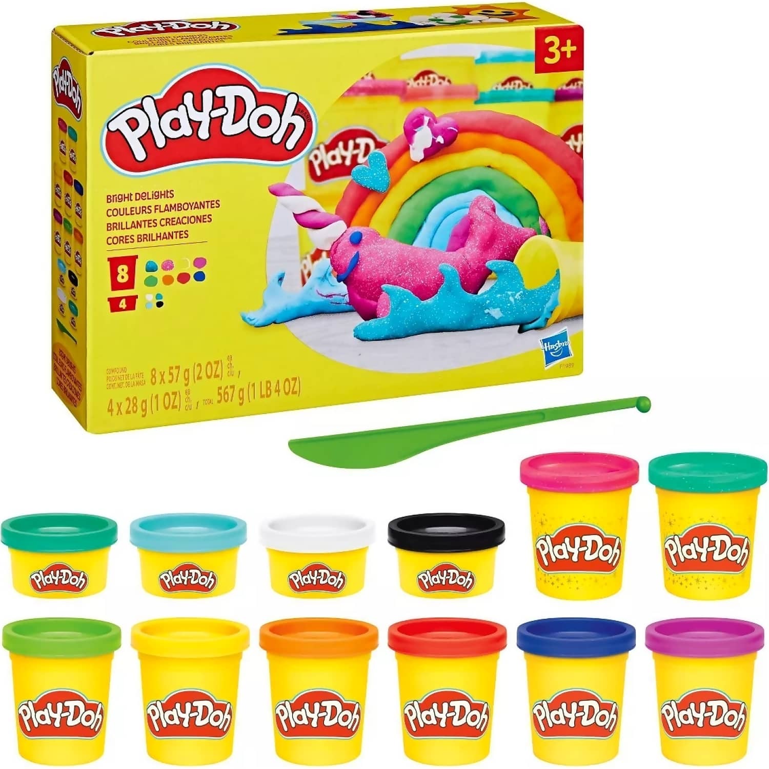 Play-Doh - Bright Delights Multipack 12pc - Hasbro