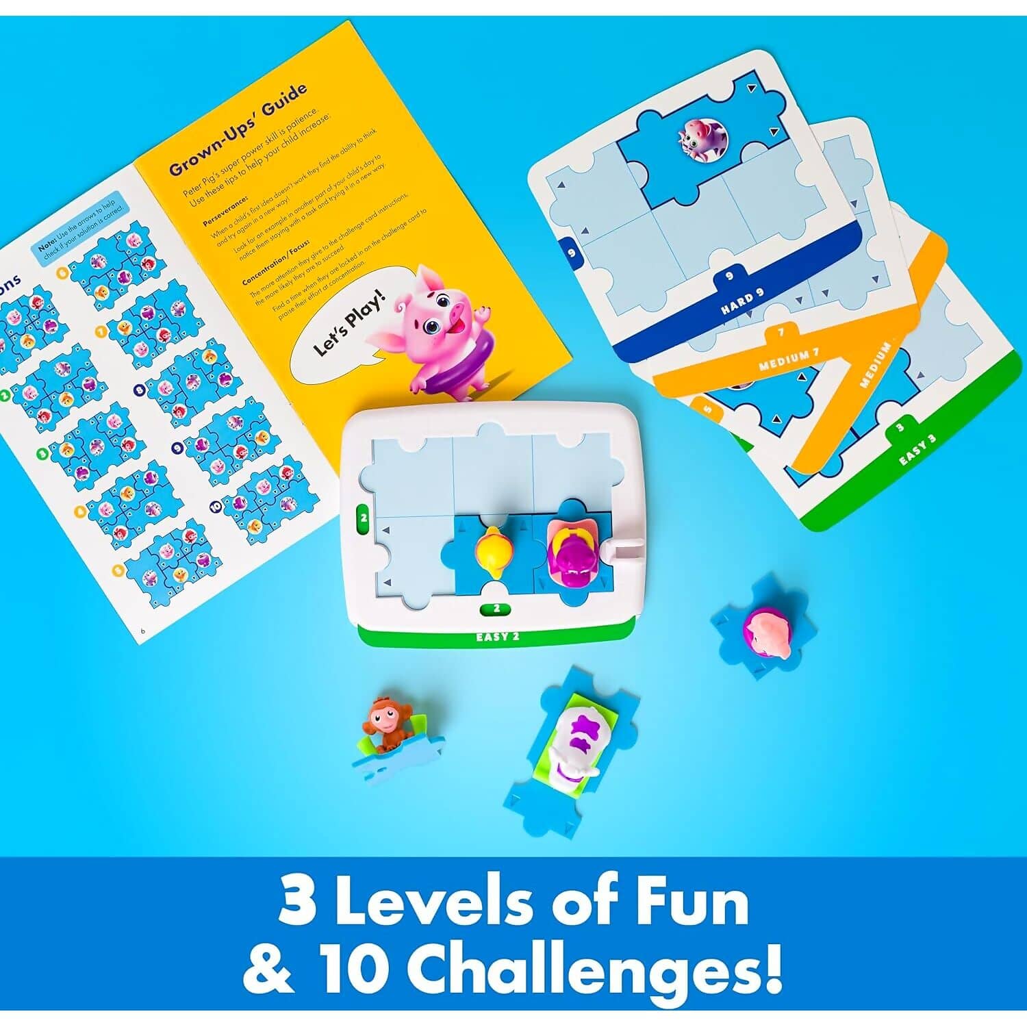 Thinkfun - Friends: Splish Splash Pig's Pool Party Puzzle Game - Image 3