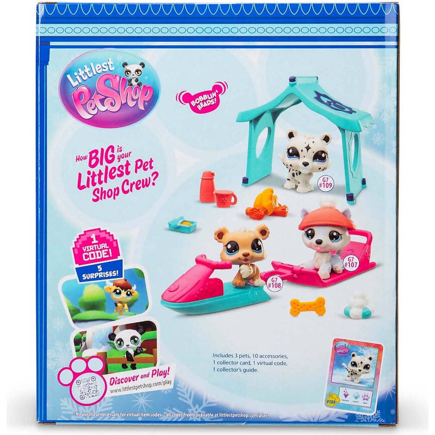 Littlest Pet Shop - Snowy Day Play Pack 3pk - Image 8