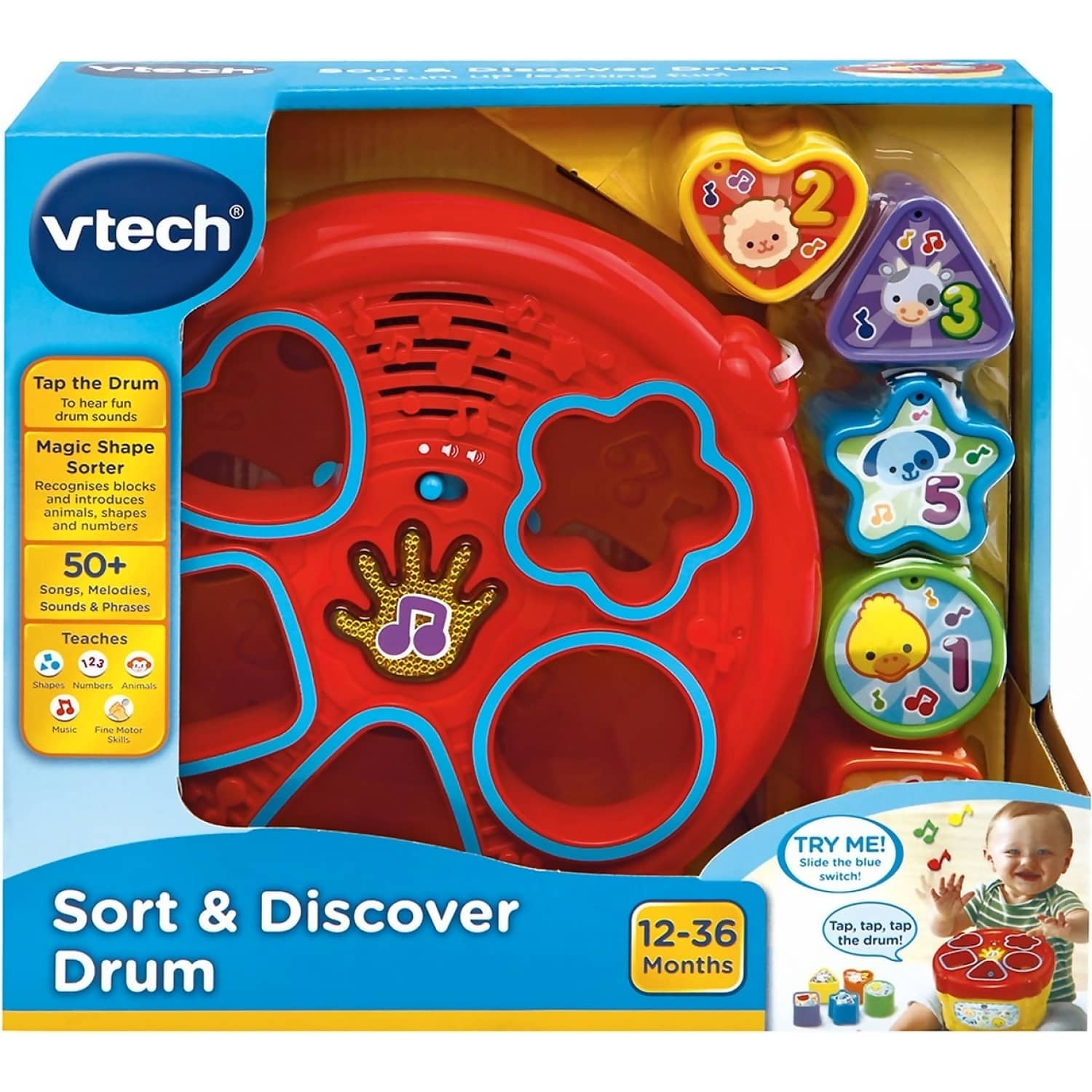 VTech - Sort & Discover Drum Set