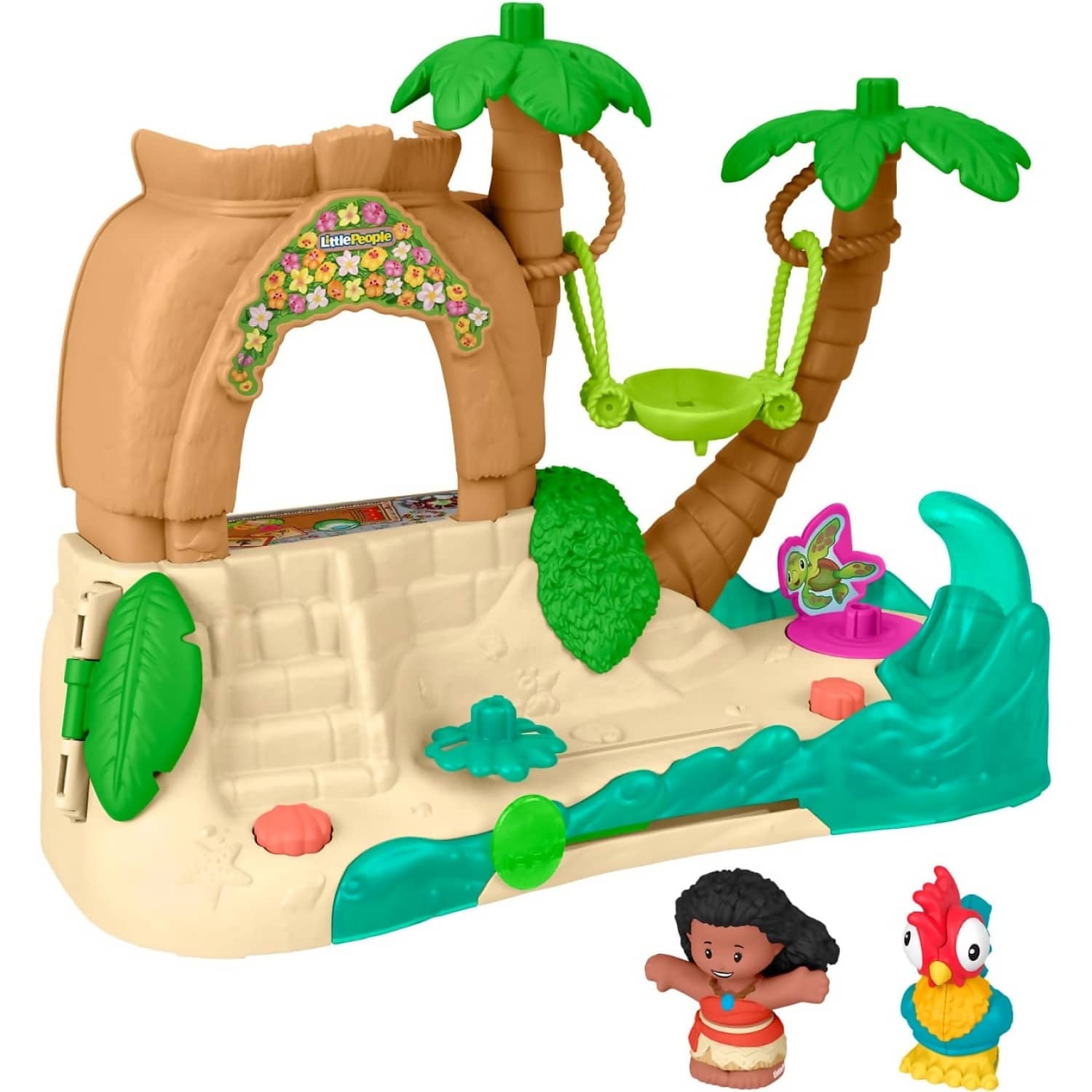 Fisher-Price - Little People Disney Princess Moana Adventure Village Playset - Mattel