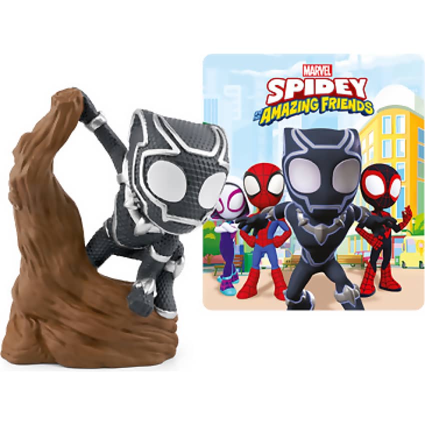 Tonies - Marvel Spidey and His Amazing Friends: Black Panther : Tonie Audio Character (Toniebox Not Included)