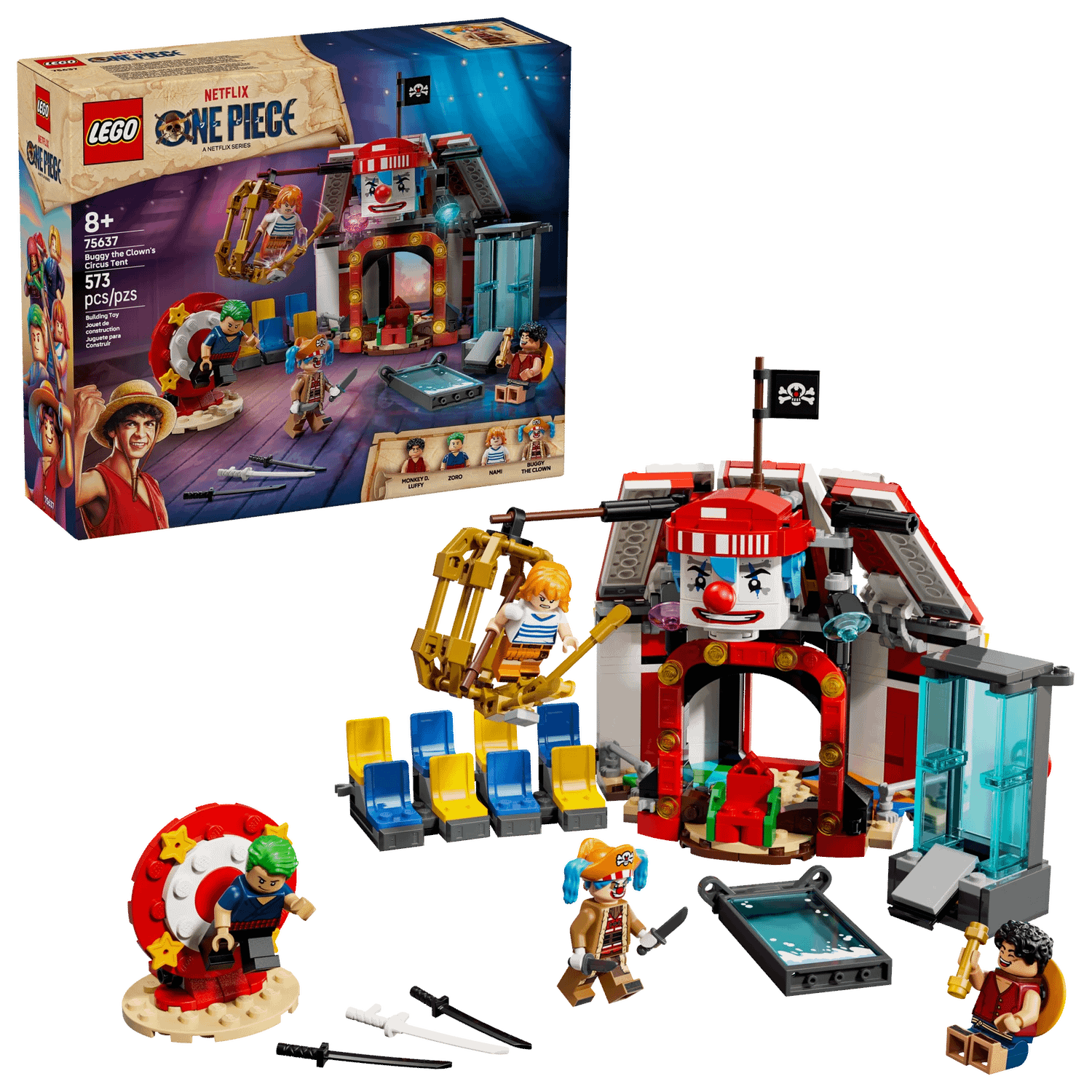 LEGO 75637 Buggy the Clown's Circus Tent - Netflix ONE PIECE