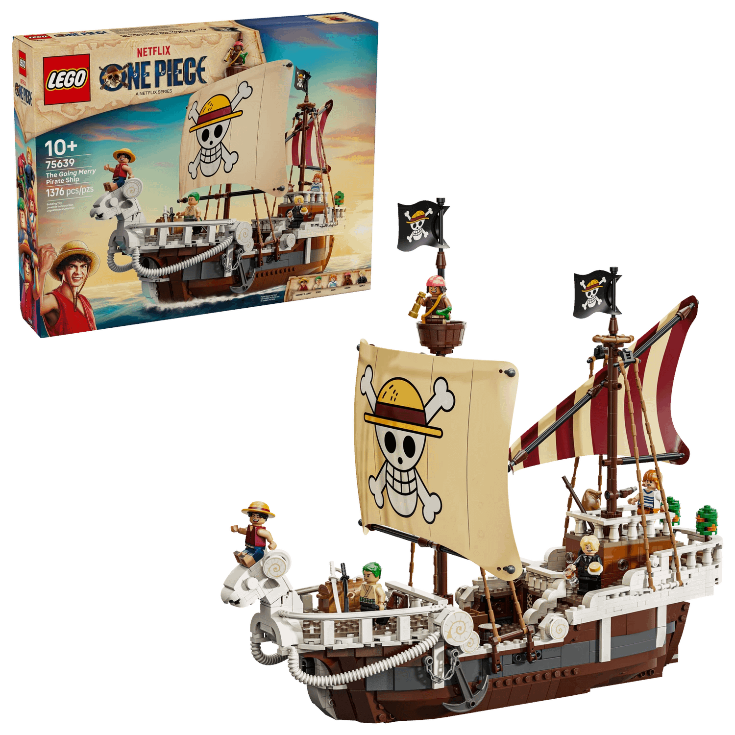 LEGO 75639 The Going Merry Pirate Ship - Netflix ONE PIECE