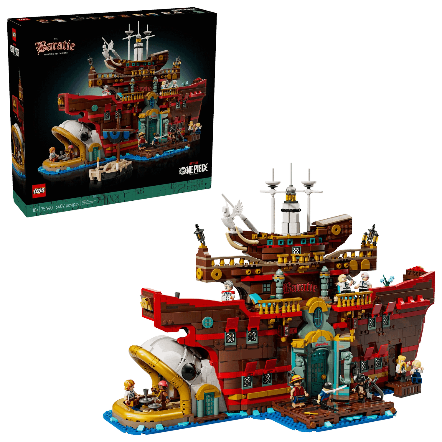 LEGO 75640 The Baratie Floating Restaurant - Netflix ONE PIECE