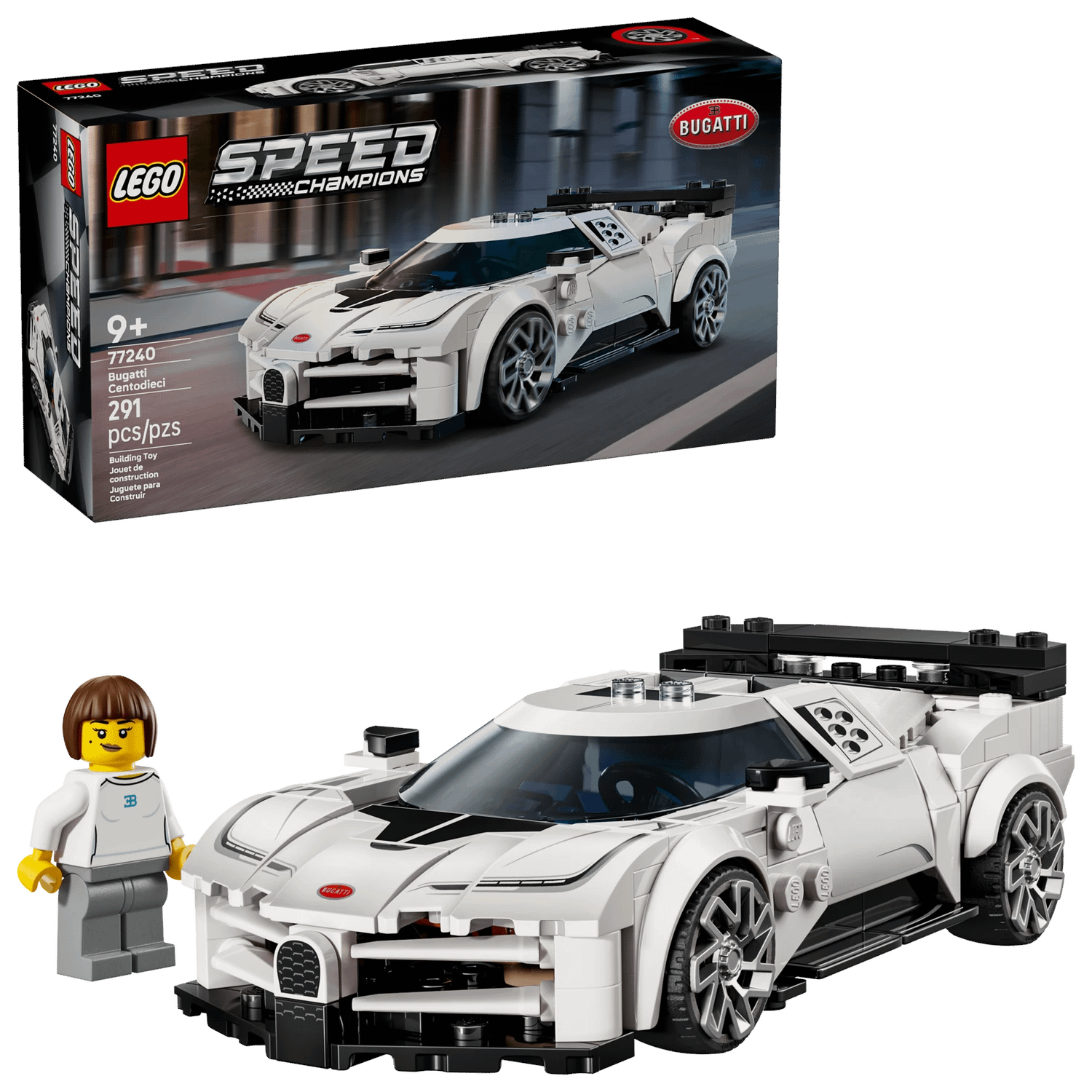 LEGO 77240 Bugatti Centodieci Hyper Sports Car - SPEED Champions