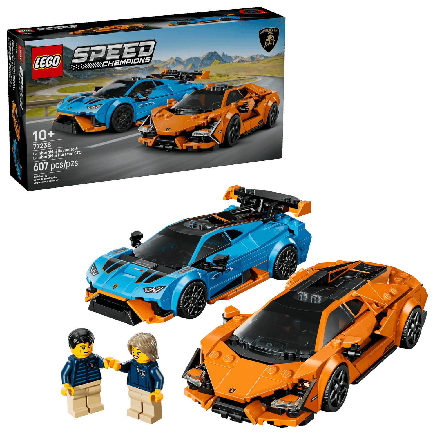 LEGO 77238 Lamborghini Revuelto & Huracan STO - SPEED Champions