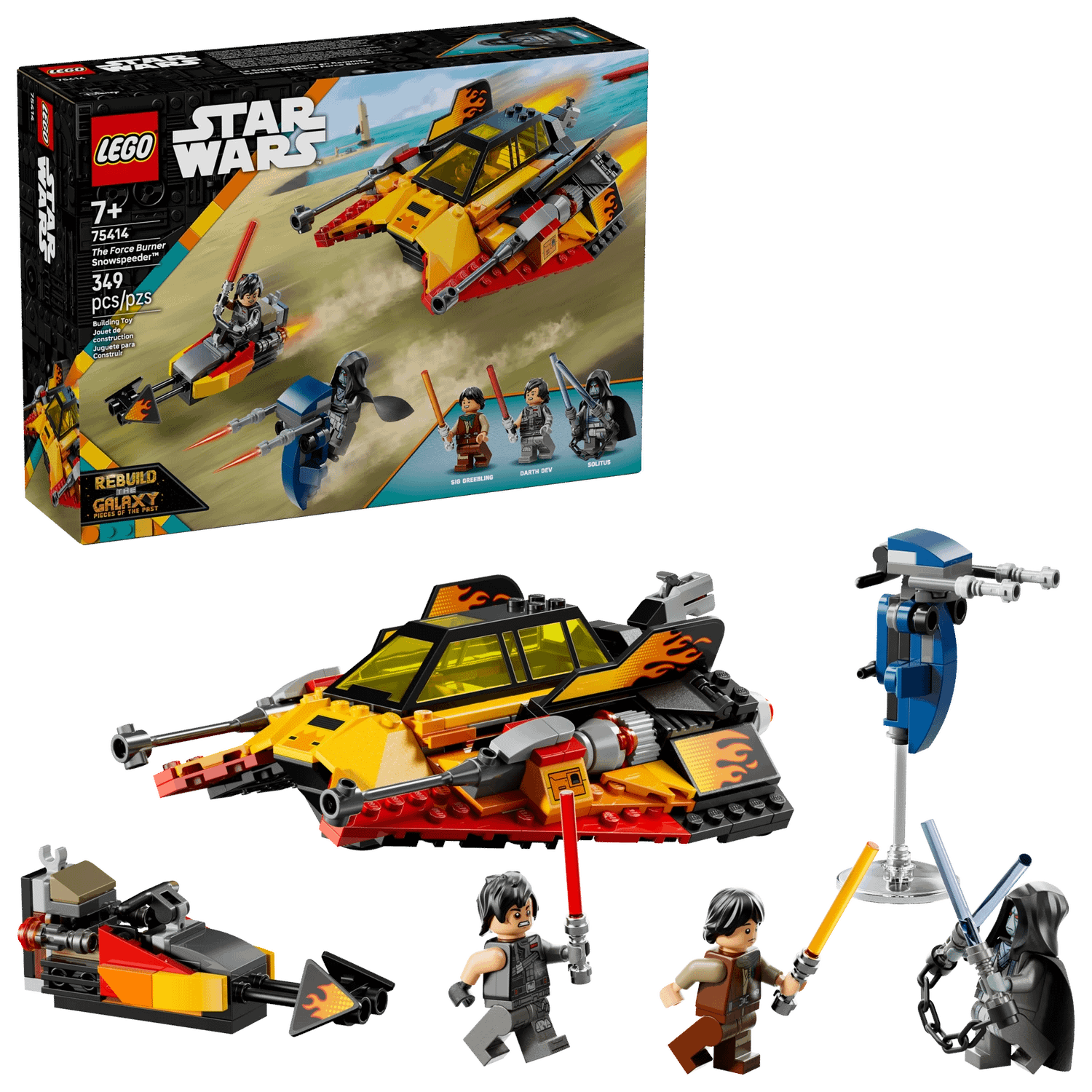 LEGO 75414 The Force Burner Snowspeeder™ - Star Wars
