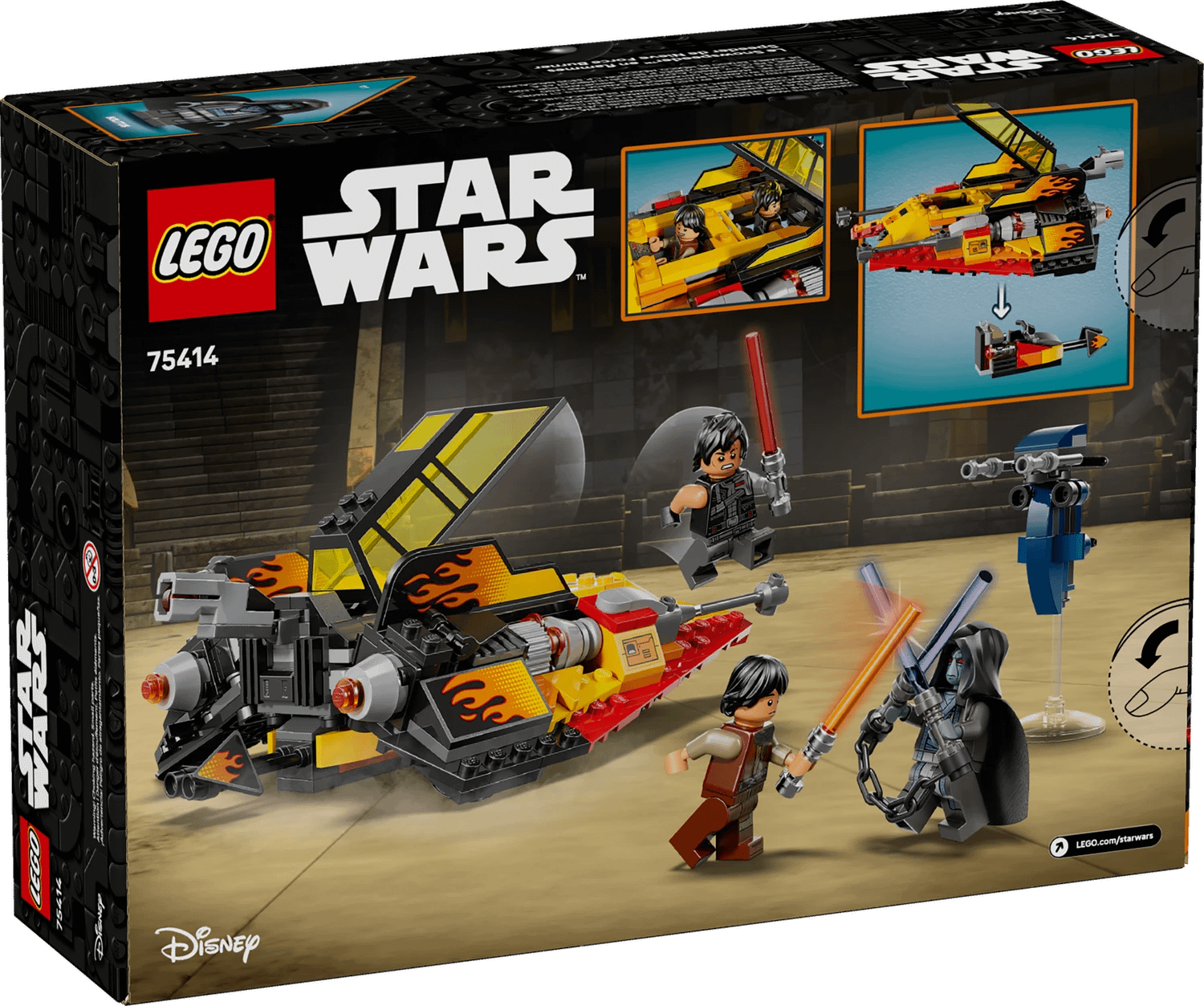 LEGO 75414 The Force Burner Snowspeeder™ - Star Wars - Image 12
