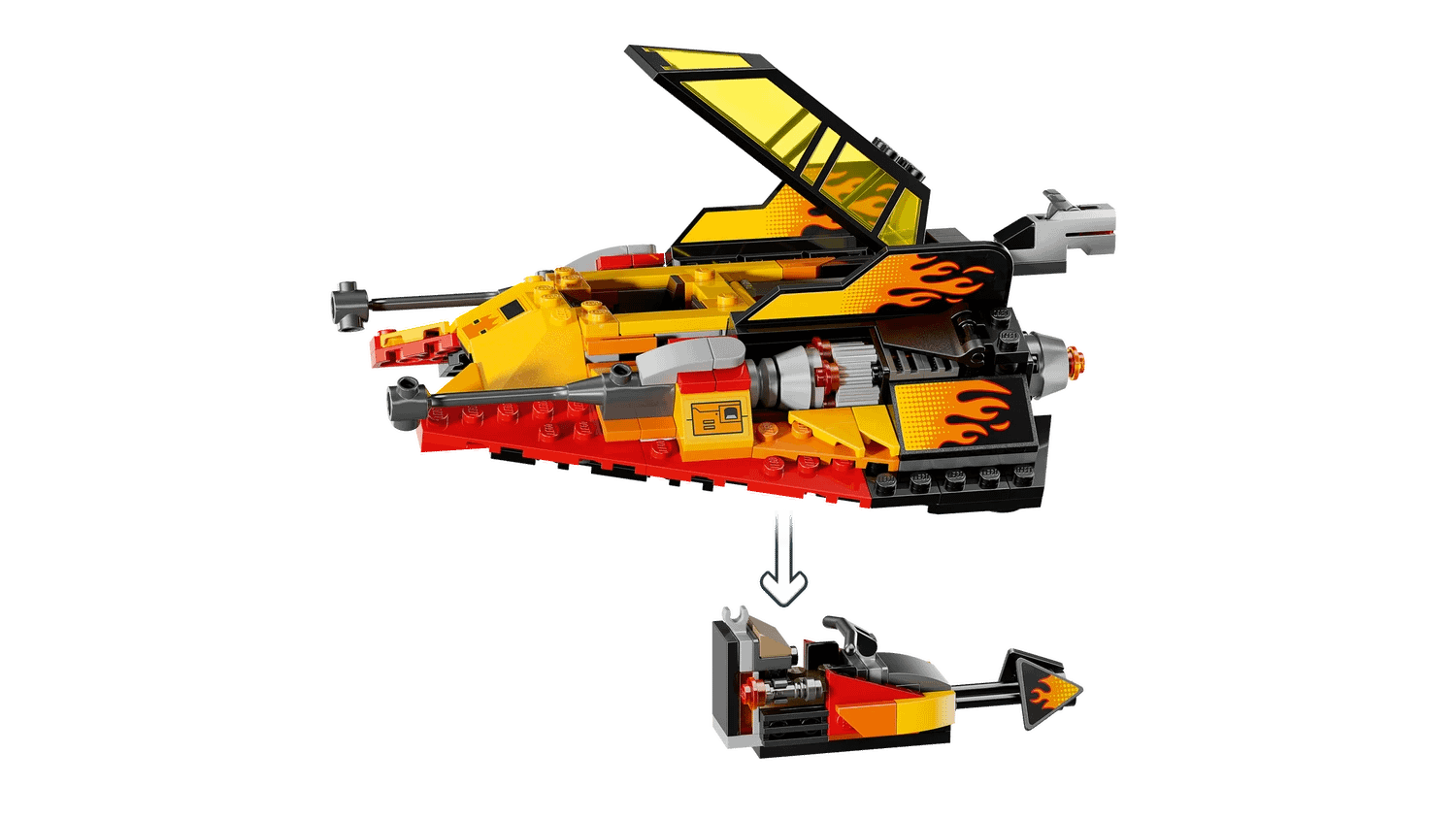 LEGO 75414 The Force Burner Snowspeeder™ - Star Wars - Image 5