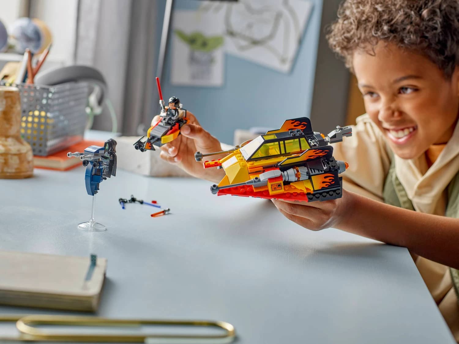 LEGO 75414 The Force Burner Snowspeeder™ - Star Wars - Image 8