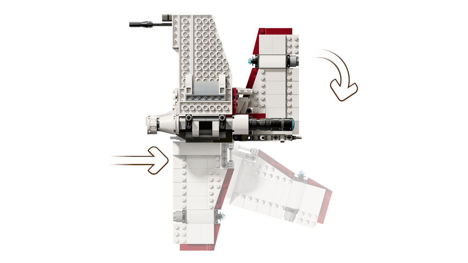 LEGO 75432 V-19 Torrent Starfighter - Star Wars - Image 6