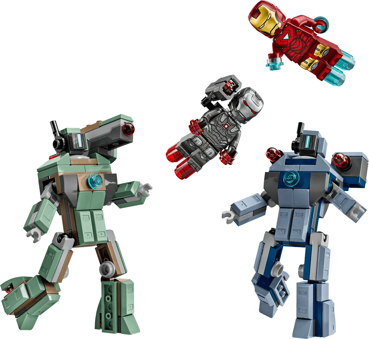LEGO 76320 Iron Man & War Machine vs. Hammer Drones - Marvel Super Heroes - Image 2
