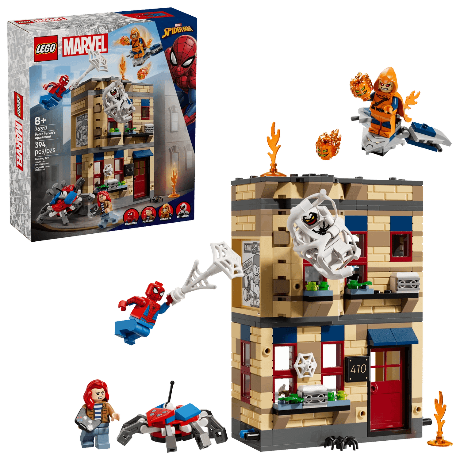 LEGO 76317 Peter Parker’s Apartment - Marvel Super Heroes