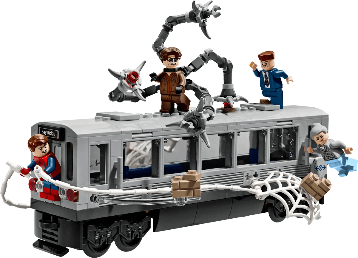 LEGO 76321 Spider-Man vs. Doc Ock Subway Train Scene - Marvel Super Heroes - Image 2