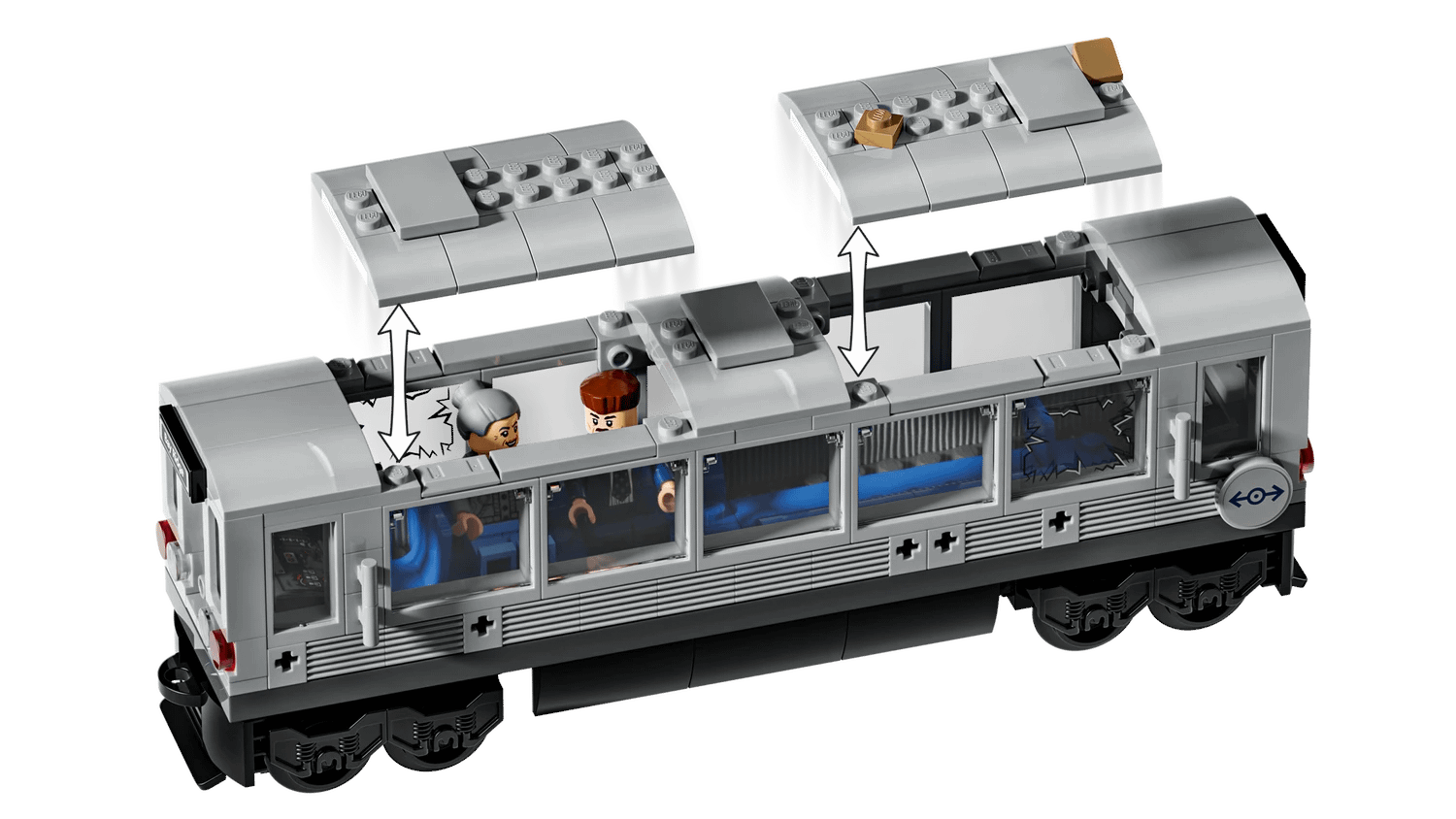 LEGO 76321 Spider-Man vs. Doc Ock Subway Train Scene - Marvel Super Heroes - Image 4