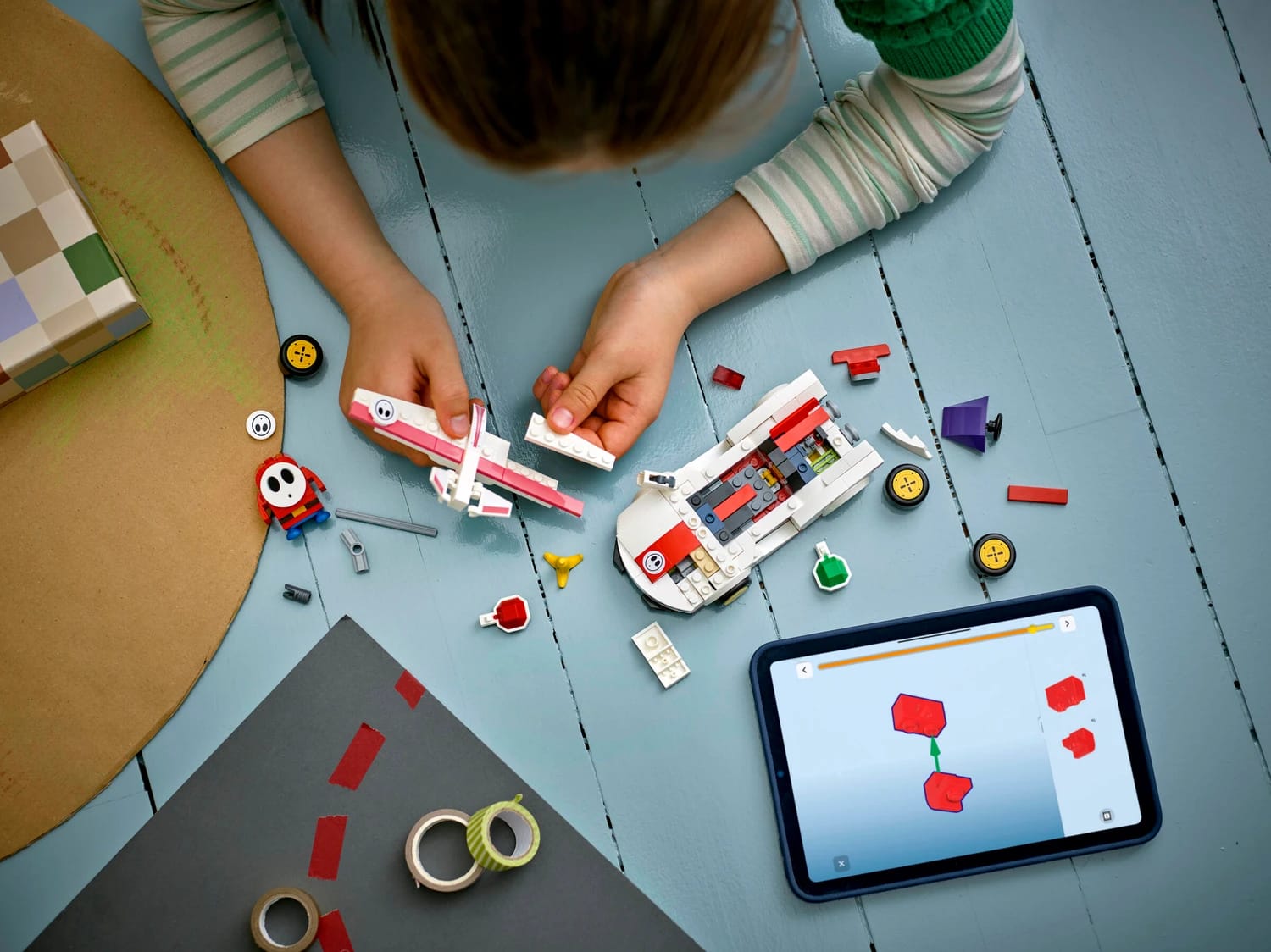 LEGO 72045 Mario Kart™ – Shy Guy & P-Wing - Super Mario - Image 12