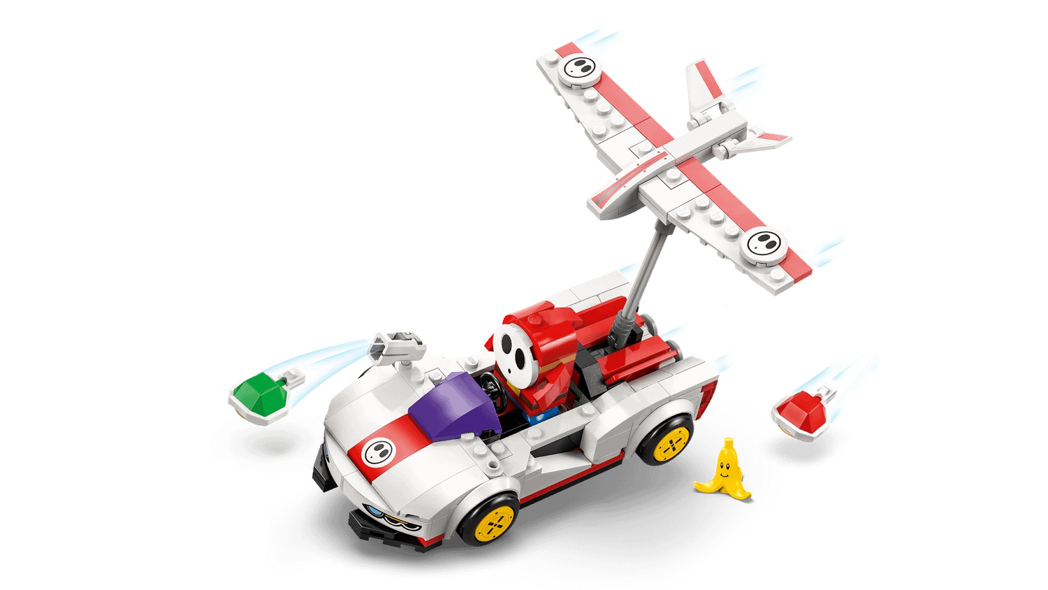 LEGO 72045 Mario Kart™ – Shy Guy & P-Wing - Super Mario - Image 3