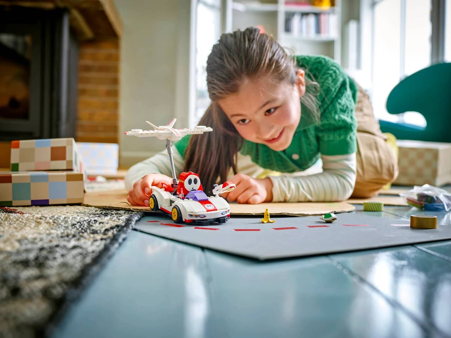 LEGO 72045 Mario Kart™ – Shy Guy & P-Wing - Super Mario - Image 8