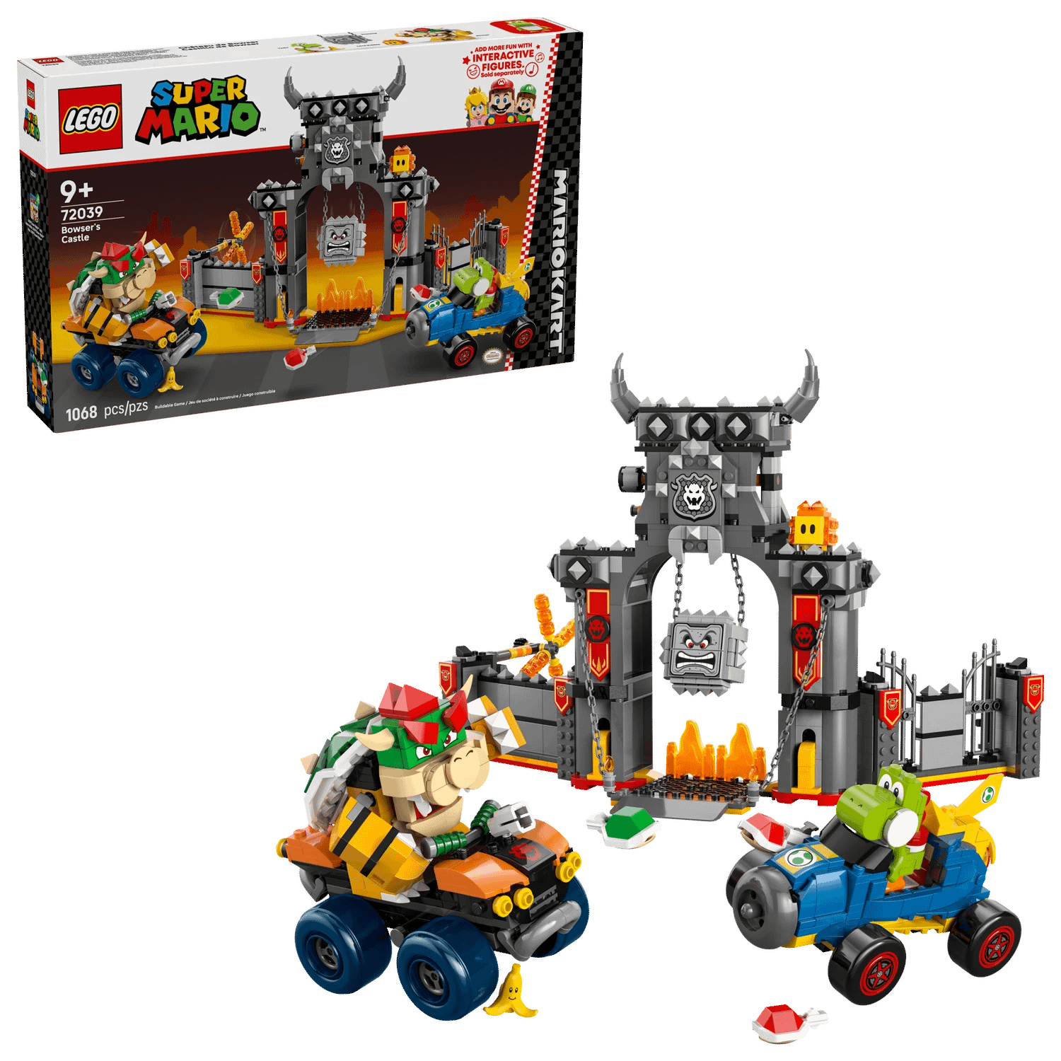 LEGO 72039 Mario Kart™ – Bowser's Castle - Super Mario