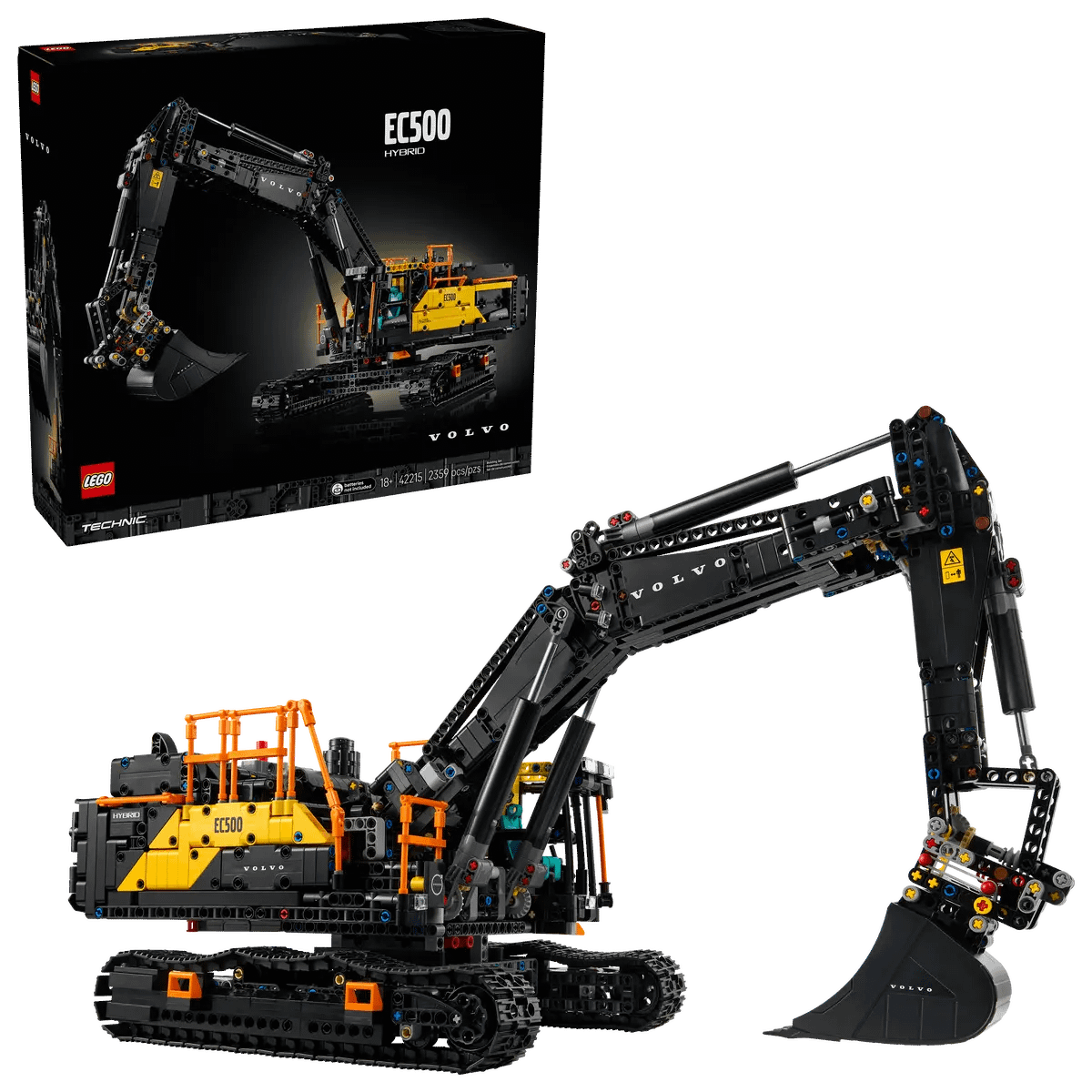 LEGO 42215 Volvo EC500 Hybrid Excavator - Technic