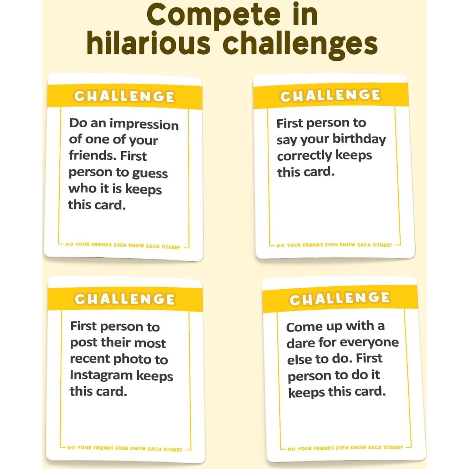 Moose Games - Do Your Friends Even Know Each Other Card Game - Image 3