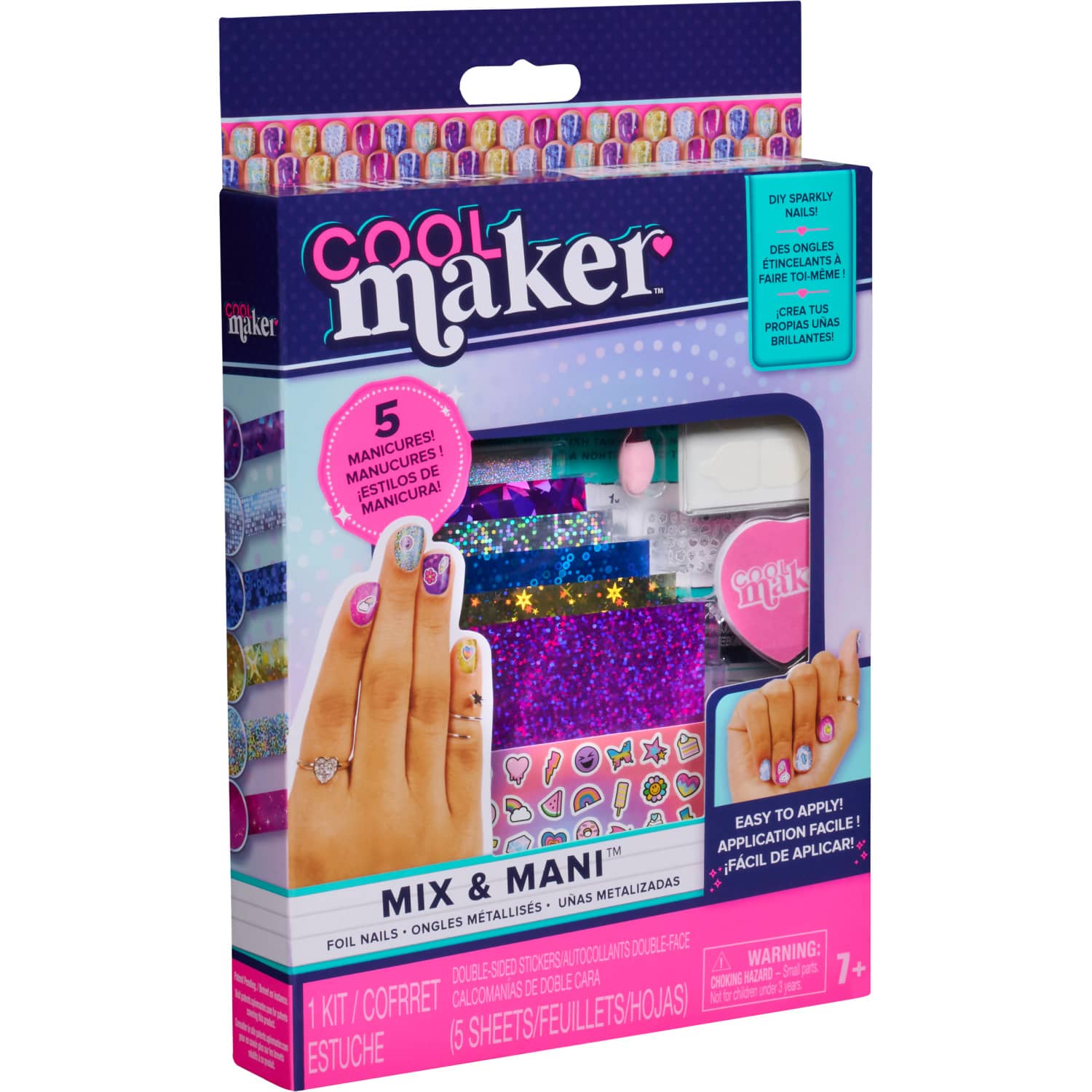 Cool Maker - Mix & Mani Holiday Foil Nail Kit - Image 9