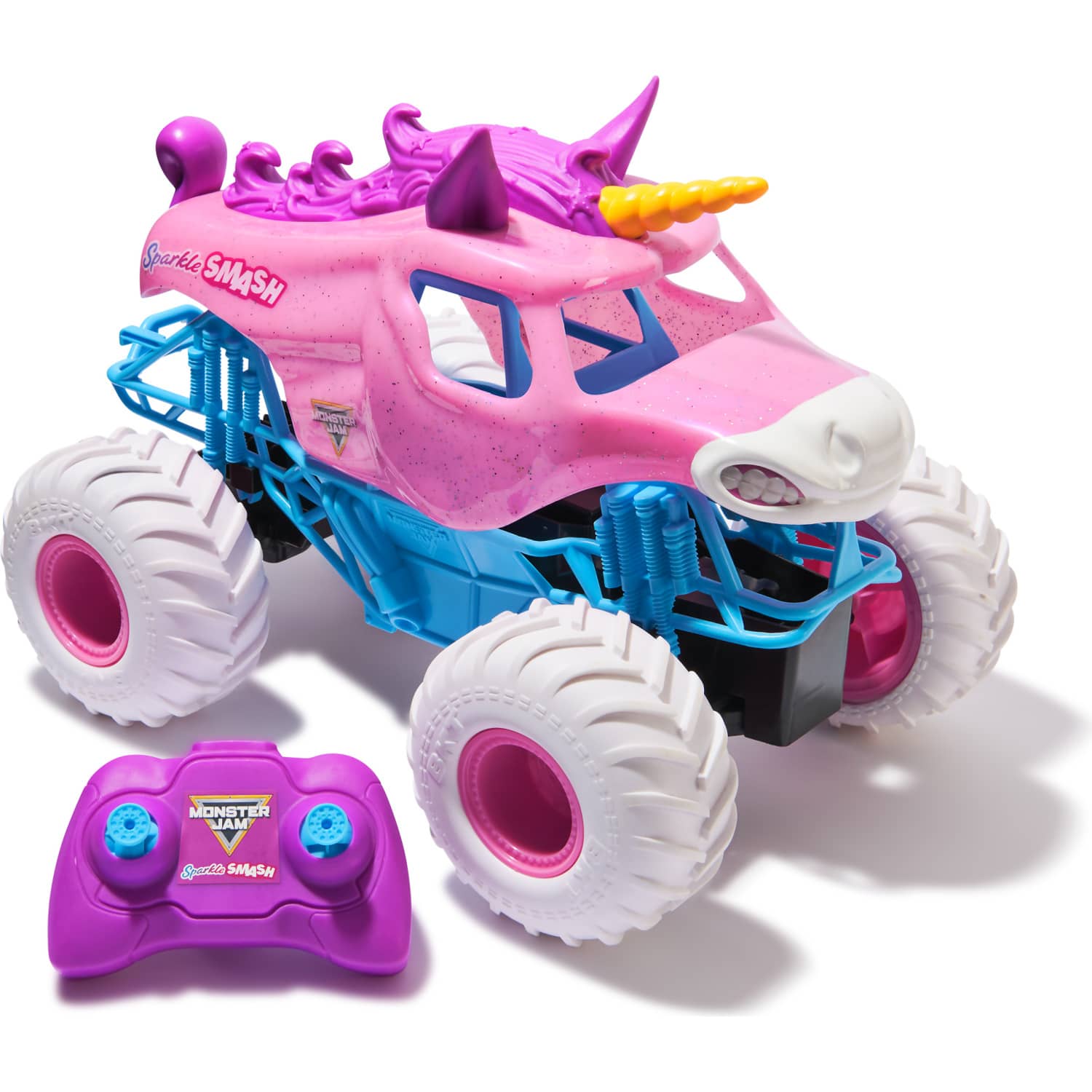 Monster Jam - Sparkle Smash RC Truck Scale 1:15 - Spin Master - Image 3