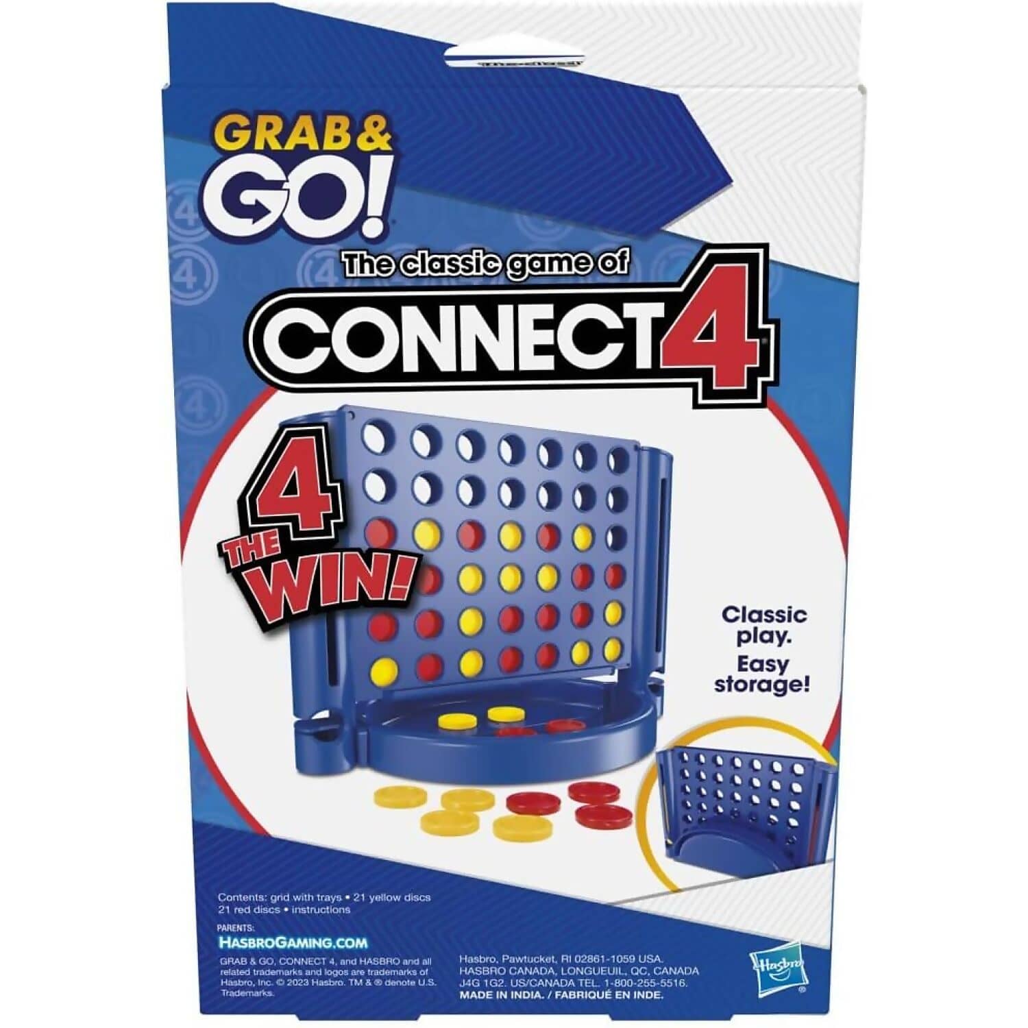Hasbro Gaming - Connect 4 Grab & Go! Portable Travel Board Game - Image 3