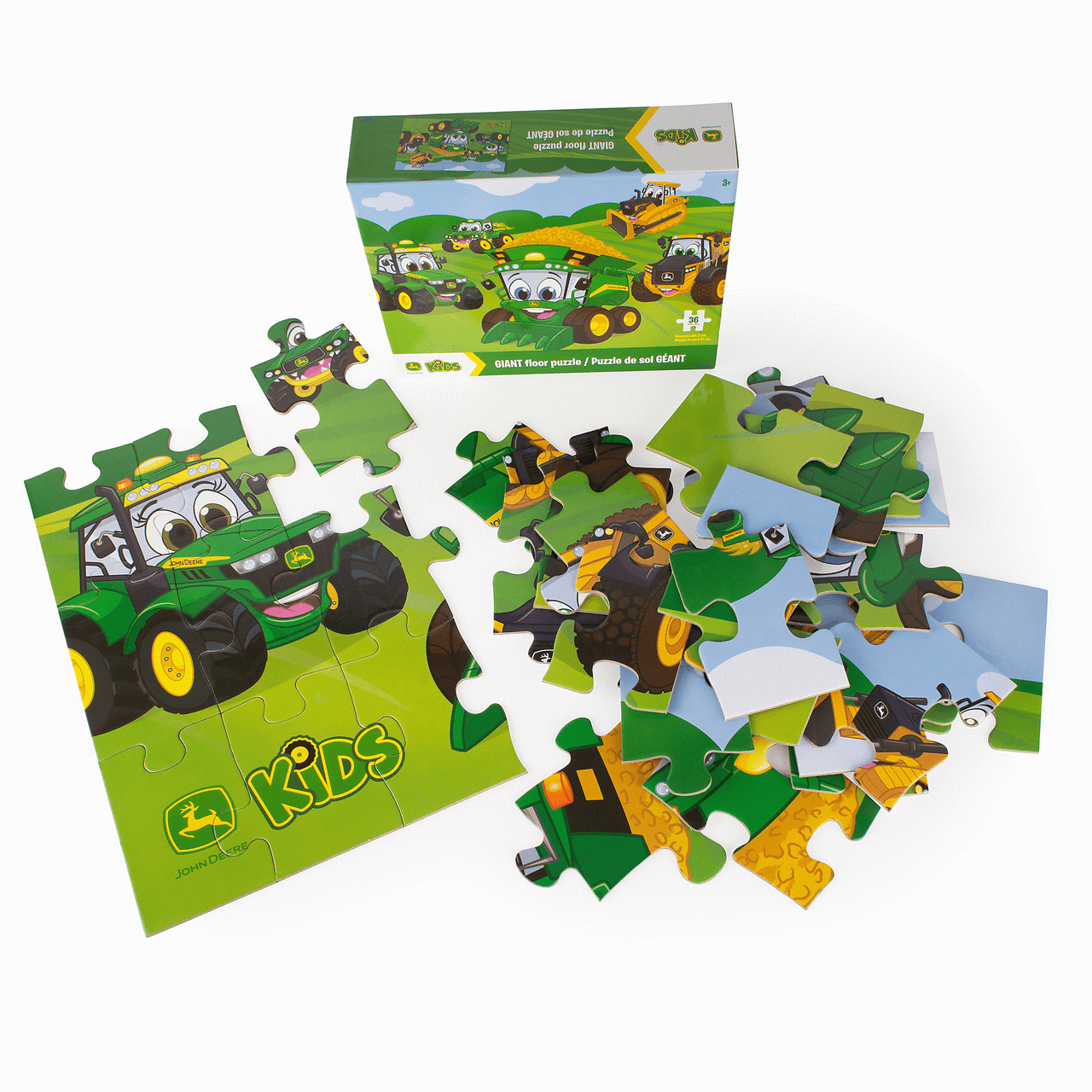 John Deere - Kids Floor Puzzle - Extra Large 92cm x 61cm - Image 2