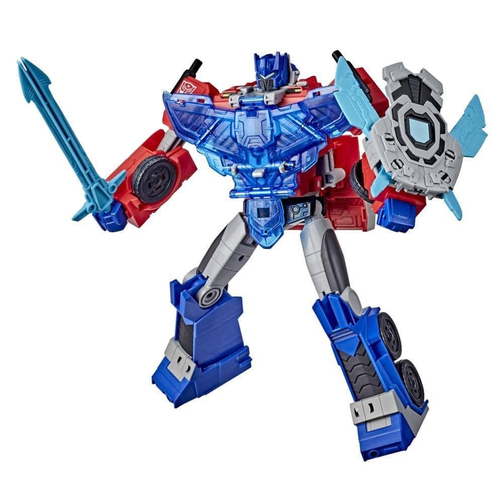Transformers Bumblebee Cyberverse Adventures Battle Call Officer Optimus Prime Voice Activated Lights And Sounds Hasbro