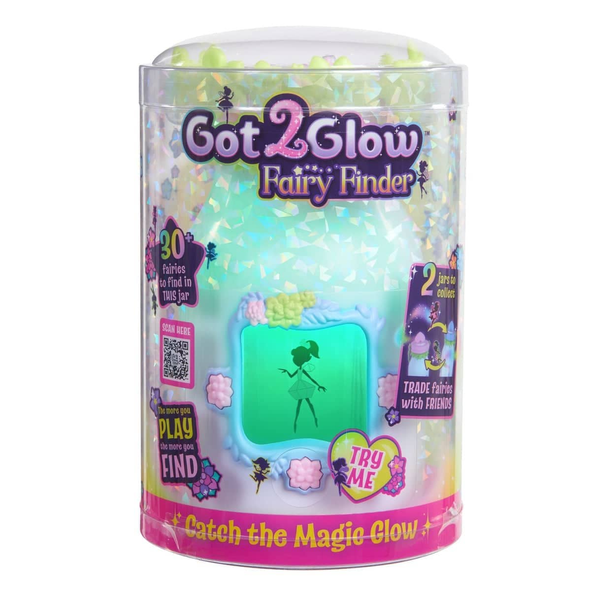 Got 2 Glow Fairy Finder Blue Jar