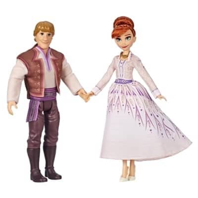 Disney Frozen Anna And Kristoff Fashion Dolls 2-pack  Hasbro