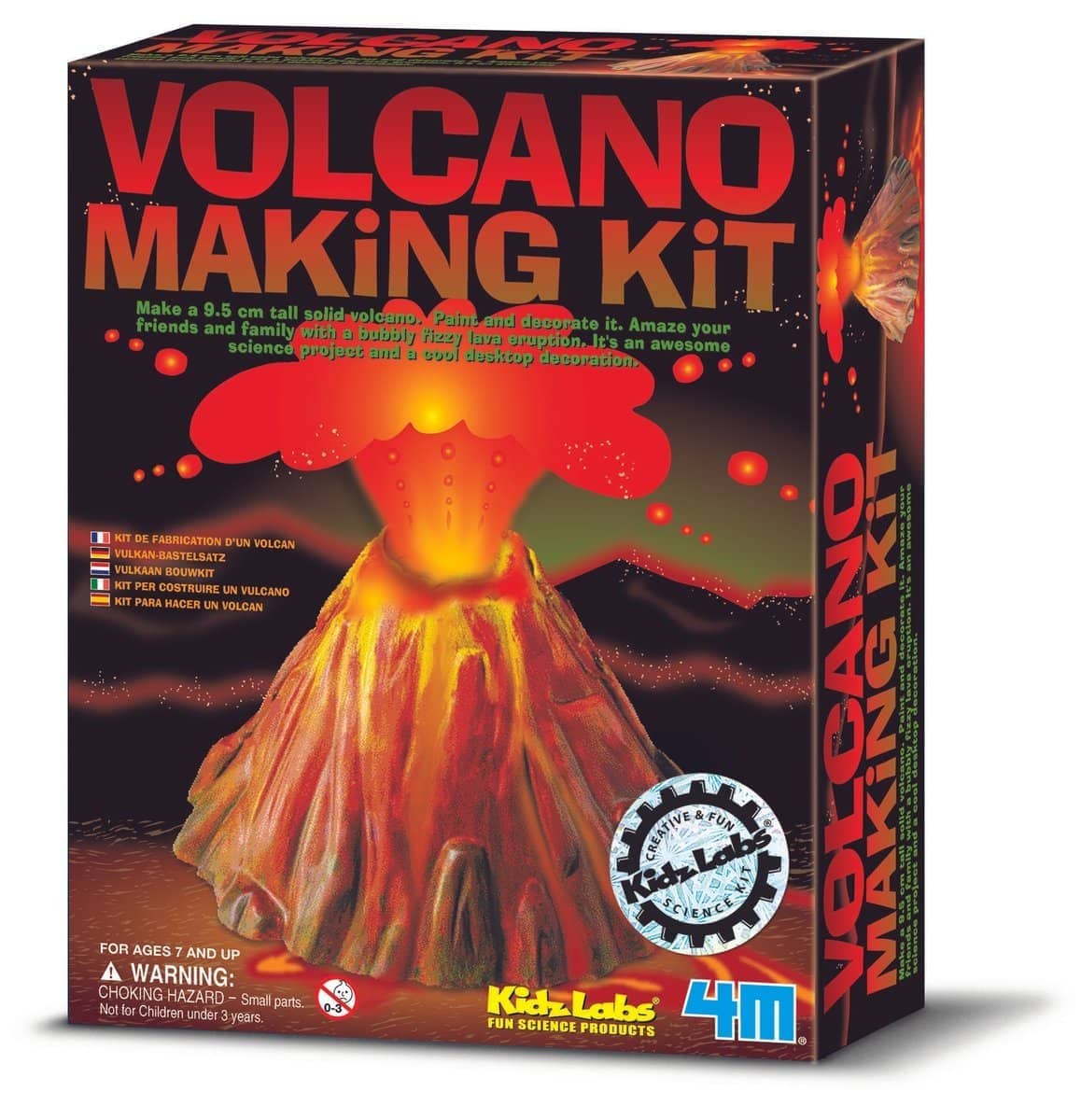 4m - Kidzlabs Volcano Making Kit