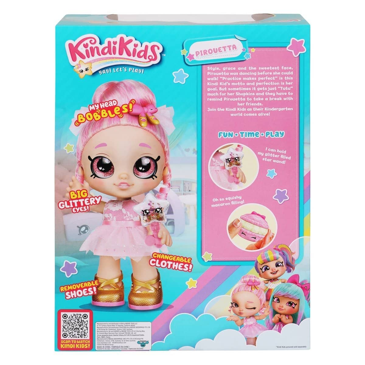 Kindi Kids Fun Time Doll Pirouetta - Image 3