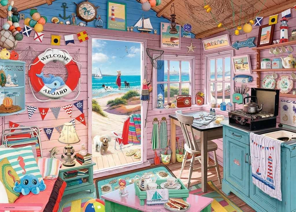 Ravensburger - The Beach Hut - My Haven No7 - 1000 Pieces - Image 2
