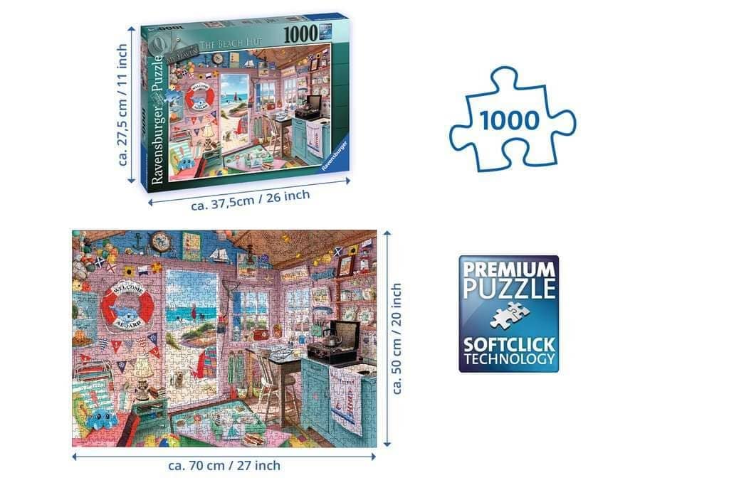 Ravensburger - The Beach Hut - My Haven No7 - 1000 Pieces - Image 4
