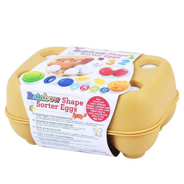 Playgo Toys Ent. Ltd. - Rainbow Shape Sorter Eggs