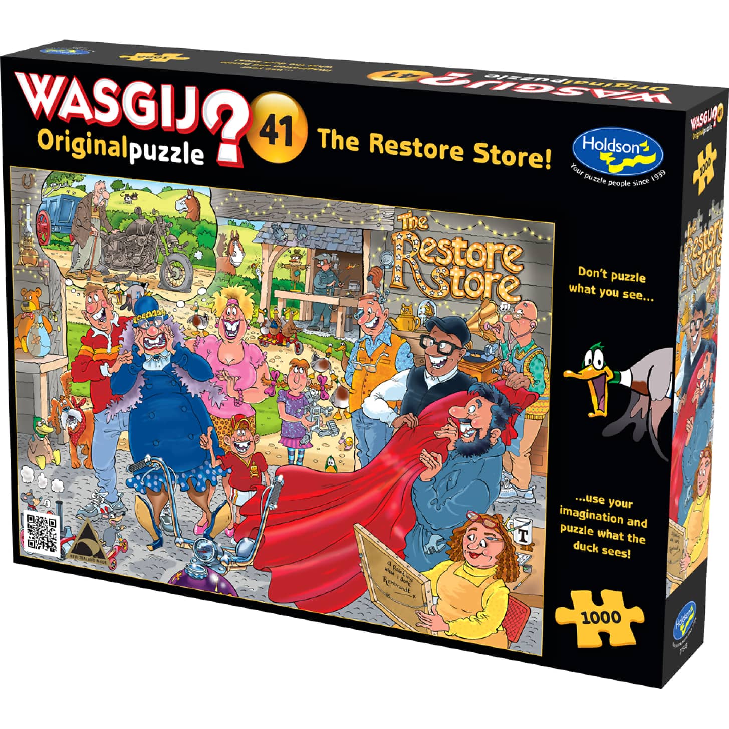 Wasgij - Original 41 - The Restore Store - Holdson Jigsaw Puzzle 1000 Pieces - Image 2