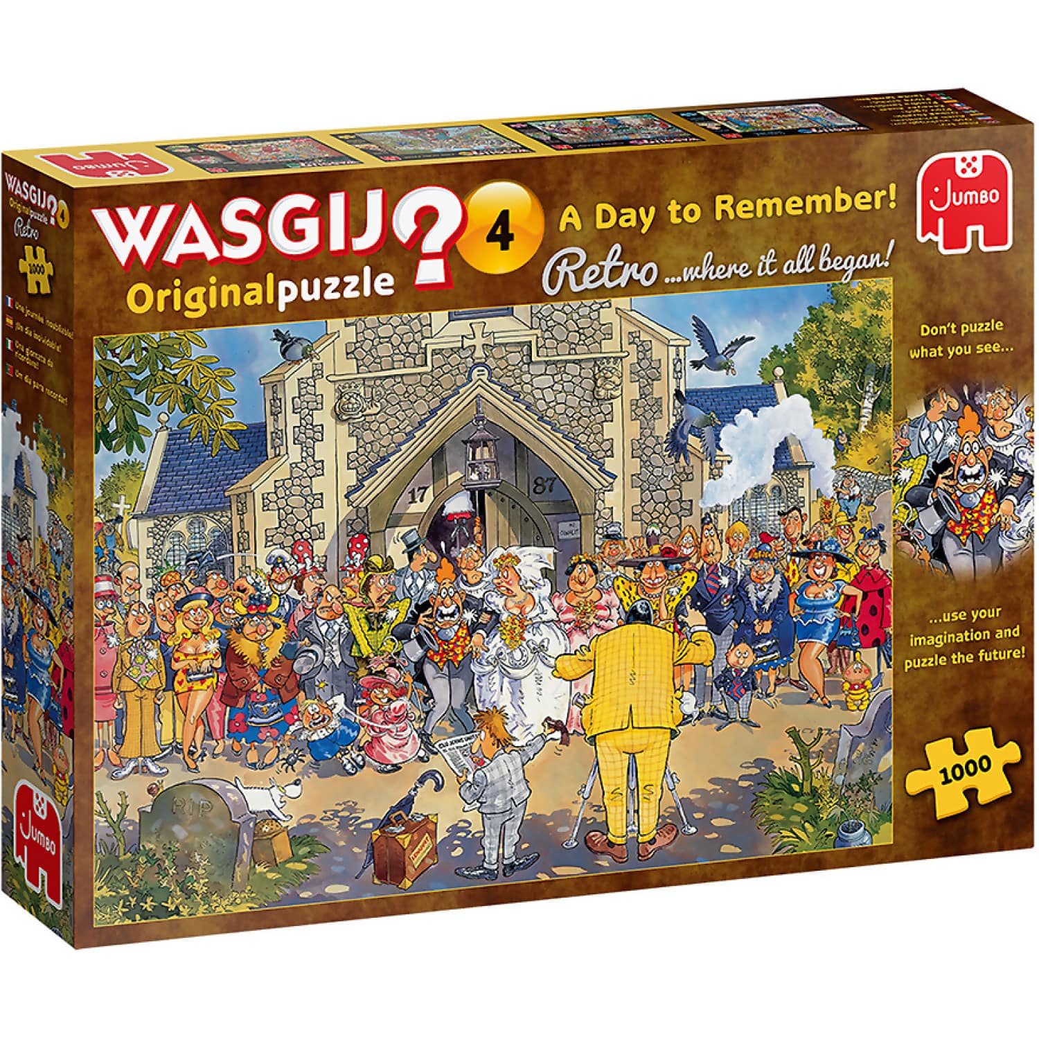Wasgij? - Original 4 A Day To Remember Retro Jigsaw Puzzle 1000 Pieces
