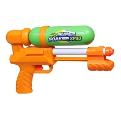 Nerf Super Soaker Xp30-ap Water Blaster Tank Made With Recycled Plastic Air-pressurized Continuous Water Blast  Hasbro