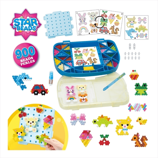 Aquabeads - Carry Case Beginners 900 Beads - Image 2