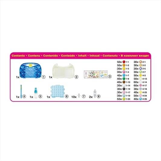 Aquabeads - Carry Case Beginners 900 Beads - Image 3