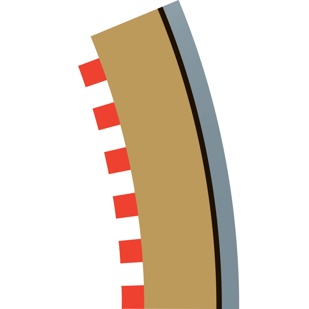SCALEXTRIC TRACK BORDERS & BARRIERS SM57C8239
