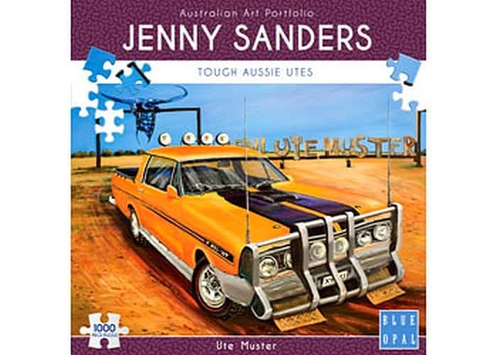 Blue Opal - Ute Muster Jigsaw Puzzle 1000 Pieces - Image 4