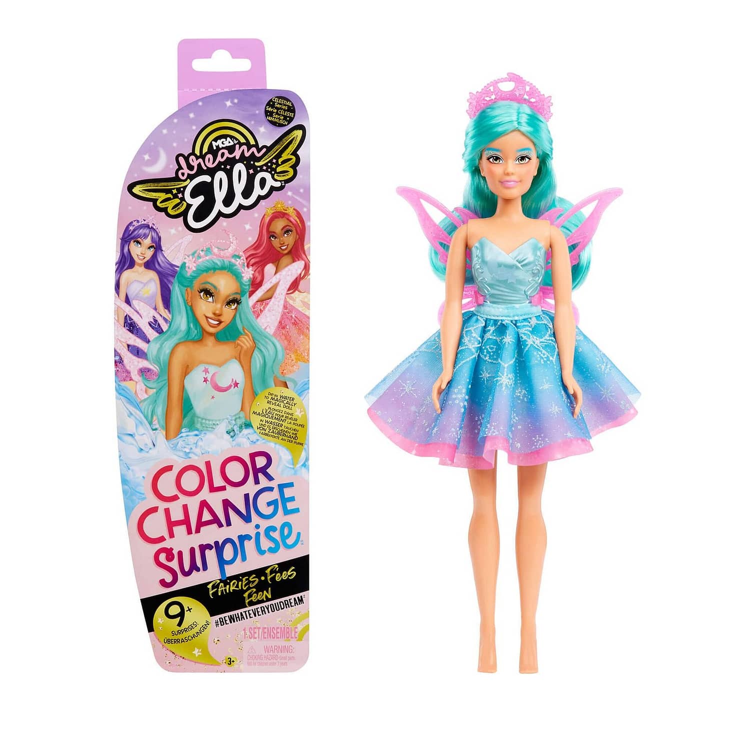 Dream Ella Color Change Surprise Fairies Celestial Series Doll - Dreamella