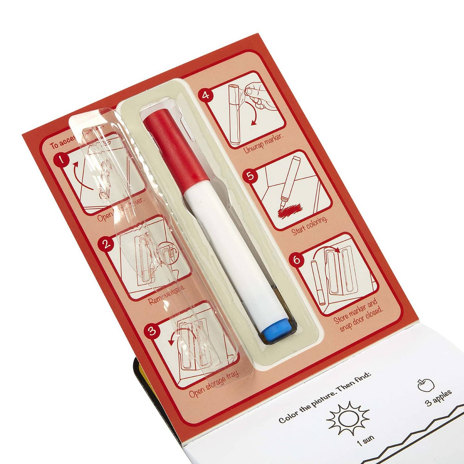 Melissa & Doug - On The Go Colourblast No-mess Colouring Pad - Vehicles - Image 3