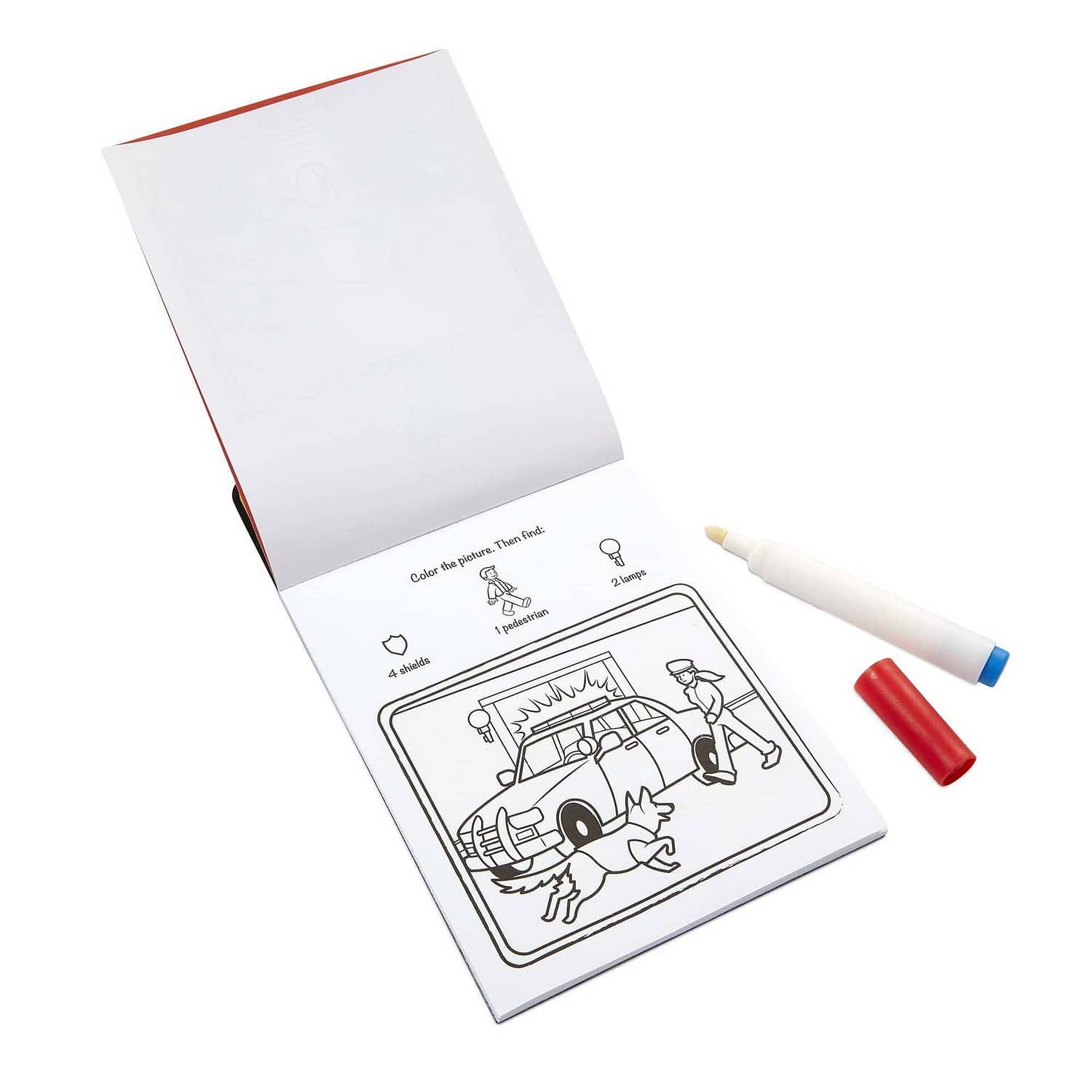 Melissa & Doug - On The Go Colourblast No-mess Colouring Pad - Vehicles - Image 4